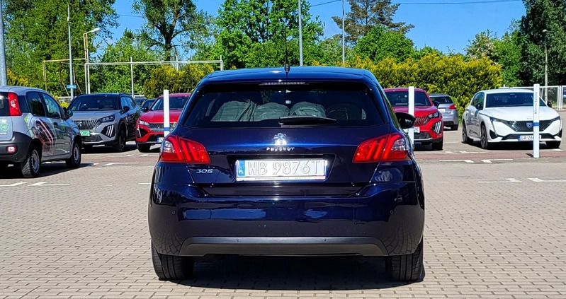 Peugeot 308 cena 44900 przebieg: 88000, rok produkcji 2019 z Świecie małe 352